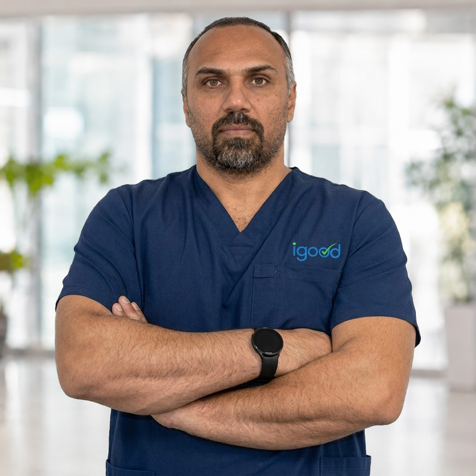 Dr. Ali Fizi, DC, chiropractor at iGood Health Centre