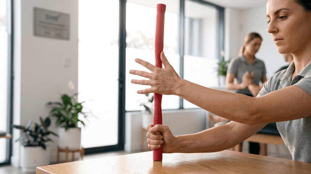 Tyler twist using a resistance bar
